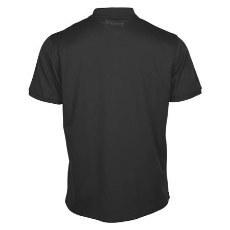 POLO TIL MÆND MED KORTE ÆRMER PINEWOOD RAMSEY COOLMAX - SORT
