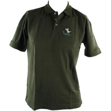 Poloshirt Kurzarm Herren Percussion Mit Jagdmotiv