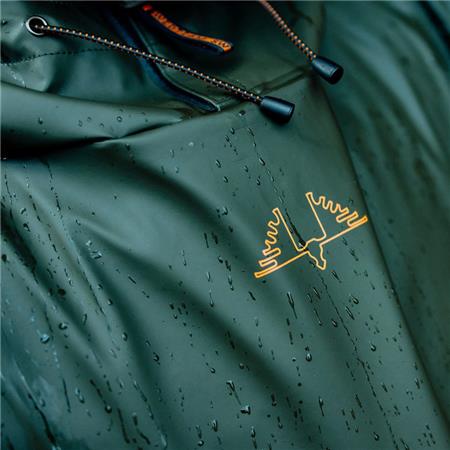 PONCHO TIL MÆND SWEDTEAM CREST PONCHO - SWEDTEAM GRØN