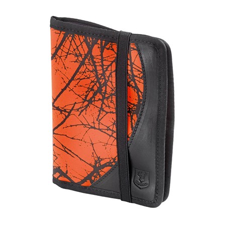 Porta-Permiso De Caza Riserva - Naranja/Negro