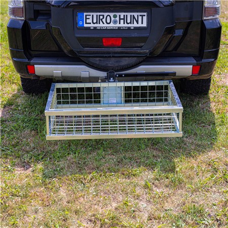 PORTE BAGAGE ARRIÈRE EUROHUNT GALVANISÉ