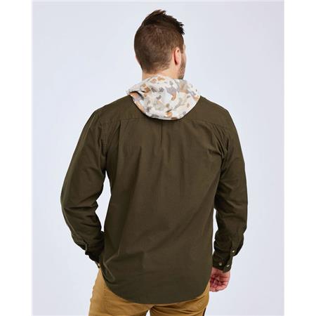 ΠΟΥΚΆΜΙΣΟ ΜΑΚΡΥΜΆΝΙΚΟ ΑΝΔΡΙΚΌ PINEWOOD SAFARI L/S - ΠΡΆΣΙΝΟ ΒΡΎΟΥ