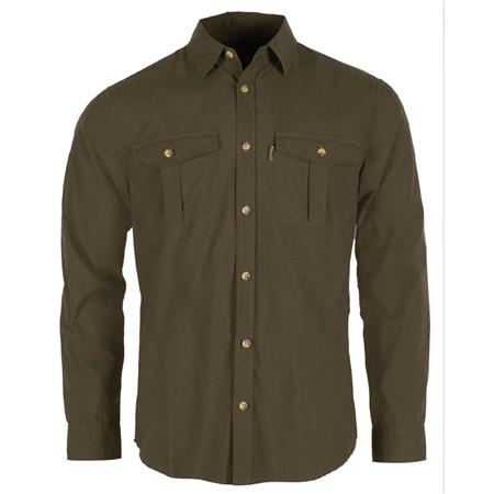 Πουκάμισο Μακρυμάνικο Ανδρικό Pinewood Safari L/S - Πράσινο Βρύου