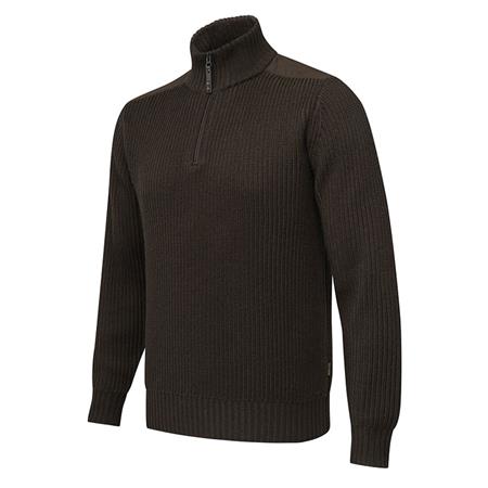 Πουλόβερ Ανδρικό Beretta Dover Half Zip Tech Sweater - Καφέ/Πράσινο