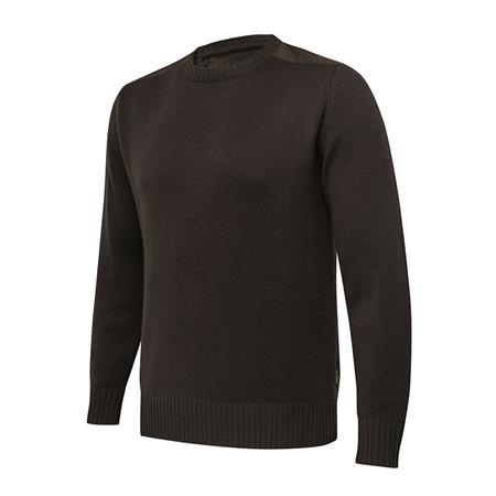 Πουλόβερ Ανδρικό Beretta Wilton Crew Neck Tech Sweater - Καφέ/Πράσινο