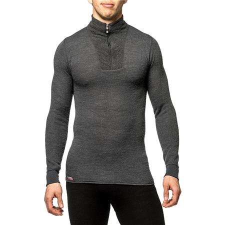 ΠΟΥΛΌΒΕΡ UNISEX WOOLPOWER ZIP TURTLENECK 200 - ΓΚΡΙ