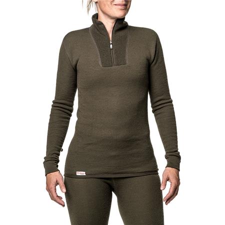 ΠΟΥΛΌΒΕΡ UNISEX WOOLPOWER ZIP TURTLENECK 200 - ΠΡΆΣΙΝΟ