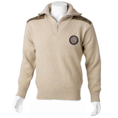 PULL HOMME BARTAVEL P62 LIÈVRE CAMIONNEUR - BEIGE