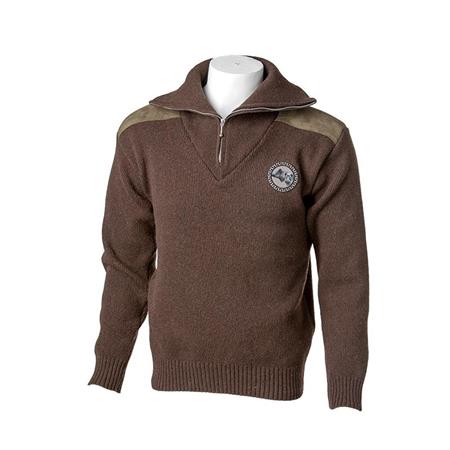 PULL HOMME BARTAVEL P62 V1 CAMIONNEUR - CHOCOLAT