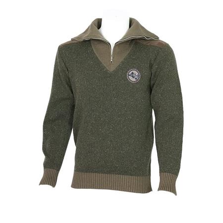 Pull Homme Bartavel P62 V1 Camionneur - Kaki