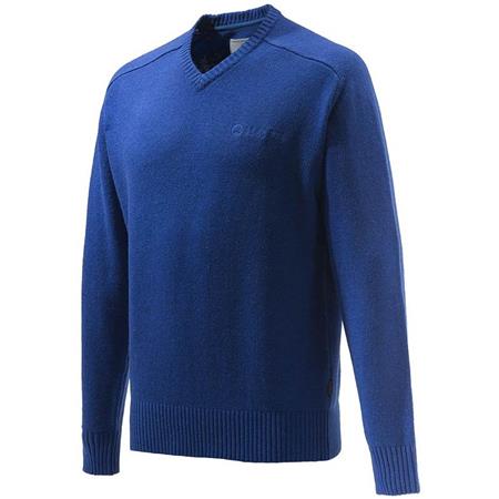 Pull Homme Beretta Somerset V-Neck Sweater - Bleu