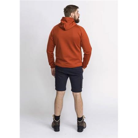 PULL HOMME PINEWOOD HIMALAYA - ACTIVE - TERRACOTTA