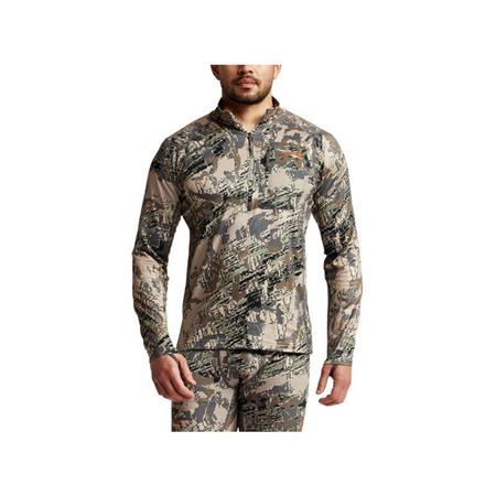 PULL HOMME SITKA CORE MID WT ZIP-T - OPTIFADE OPEN COUNTRY