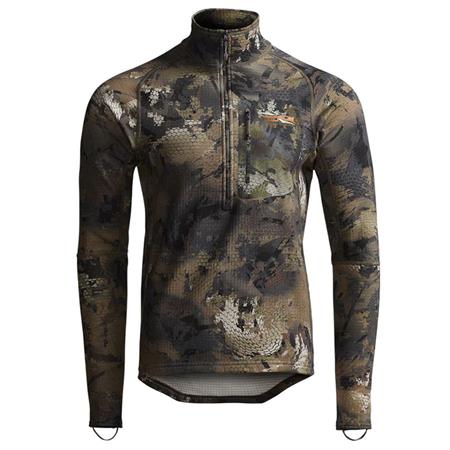 Pull Homme Sitka Grinder Zip-T - Waterfowl Timber