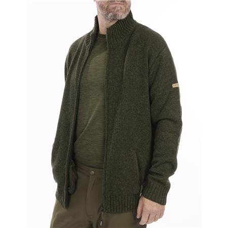 PULL UOMO HART NEVIS-FZ - OLIVE FONCÉ