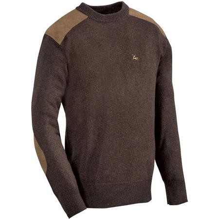 Pullover Heren Ligne Verney-Carron Fox Rond - Marrón - Bruin