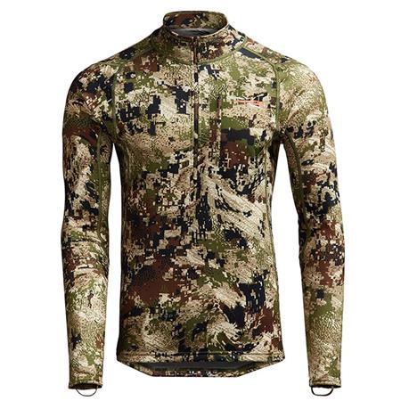Pullover Herren Sitka Core Mid Wt Zip-T - Optifade Subalpin