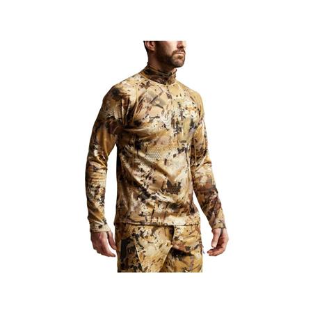 PULLOVER HERREN SITKA CORE MID WT ZIP-T - WATERFOWL MARSH
