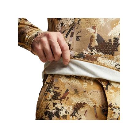 PULLOVER HERREN SITKA CORE MID WT ZIP-T - WATERFOWL MARSH