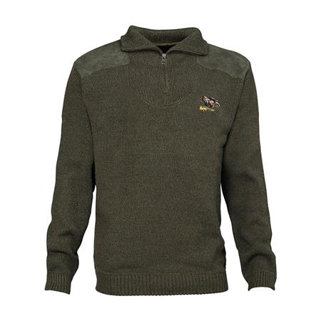 Pullover Uomo Idaho Brodé Col Camionneur