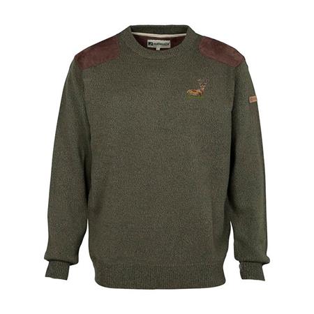 Pullover Uomo Percussion Cerf Rinforzo Cachi