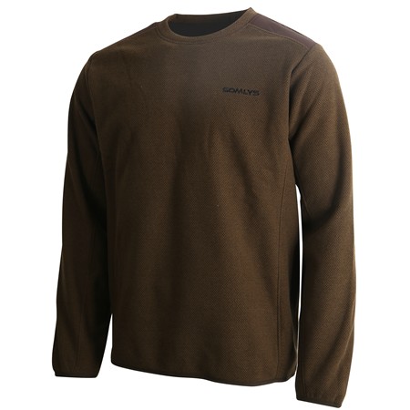 Pulôver Masculino Somlys Gola Redonda Classie - Marrom