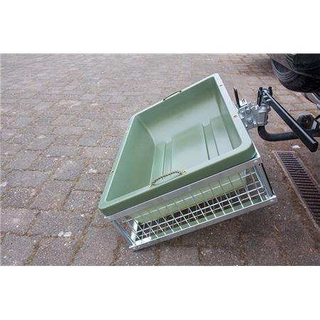 REAR LUGGAGE RACK EUROHUNT POUR VÉHICULE RAPIDE ET RABATTABLE