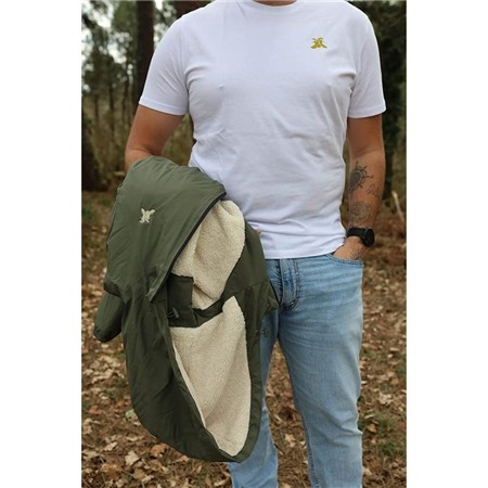 REGENJACKE HERREN LE PAIRON BÉCASSIER SHERPA - GRÜN