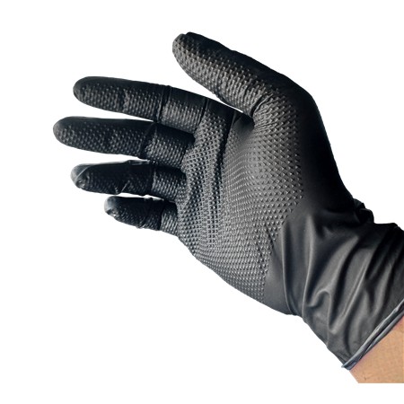 Rękawice Nitrylowe Black Beasts Ultragrip - Pakiet 50