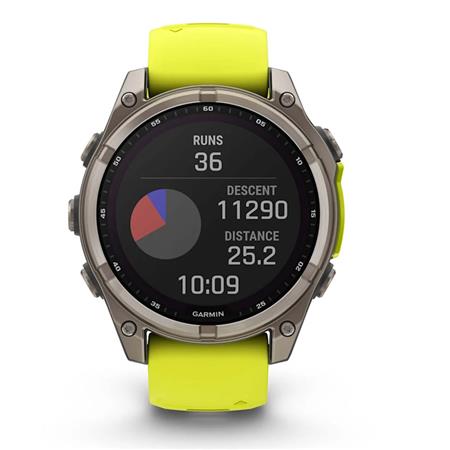 Relógio Gps Garmin Fénix 8 Saphir Solaire