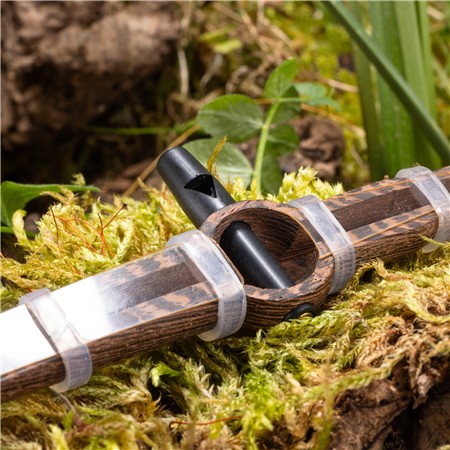 RICHIAMO WEISSKIRCHEN CAPRIOLO IN LEGNO PREGIATO CON PIPA