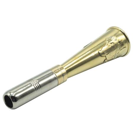 RÓG NAWOŁUJĄCY JANUEL EN LAITON AVEC DÉCOR SANGLIER