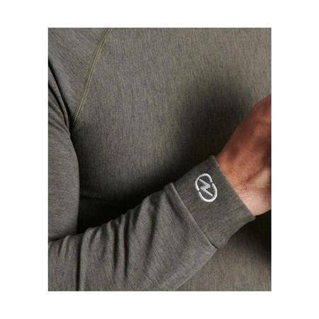 ROPA INTERIOR HOMBRE DAMART TEE SHIRT THERMOLACTYL COMFORT 4 - CAQUI