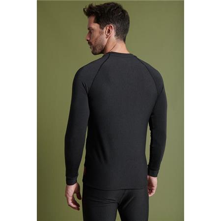 ROPA INTERIOR HOMBRE DAMART TEE SHIRT THERMOLACTYL COMFORT 4 - NEGRO