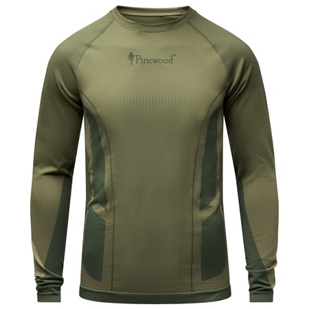 ROPA INTERIOR TÉRMICA HOMBRE PINEWOOD SEAMLESS FUNCTION BASE LAYER SET - OLIVE GREEN