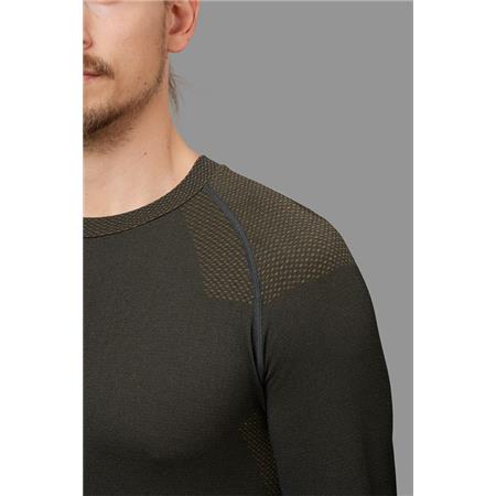 ROUPA INTERIOR MASCULINA HARKILA COL ROND BASE ACTIVE - PRETO