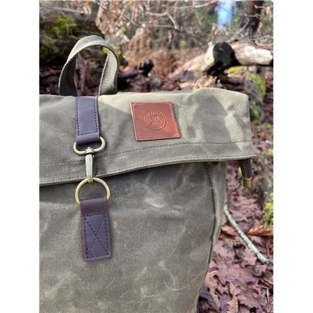 RUCKSACK LE PAIRON BÉCASSIER TRADITIONELLES GEWACHSTES SEGELTUCH