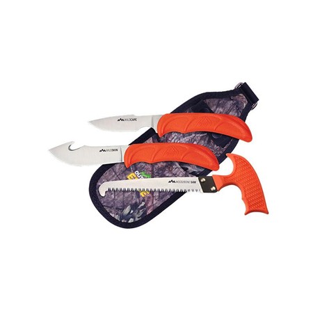 SÆT SKINDNINGSKNIVE OUTDOOR EDGE WILDGUIDE SET