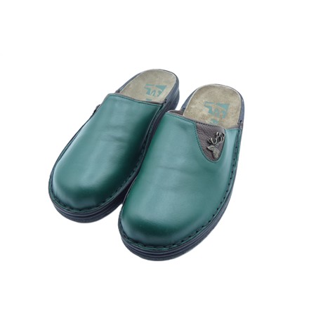 Sabots Homme Fritzmann Cuir Vert - Cerf - 42