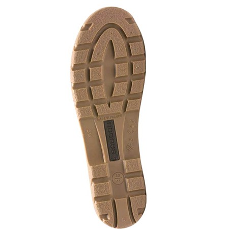 SABOTS MIXTE BAUDOU KURTIS - MARRON/CRÊPE