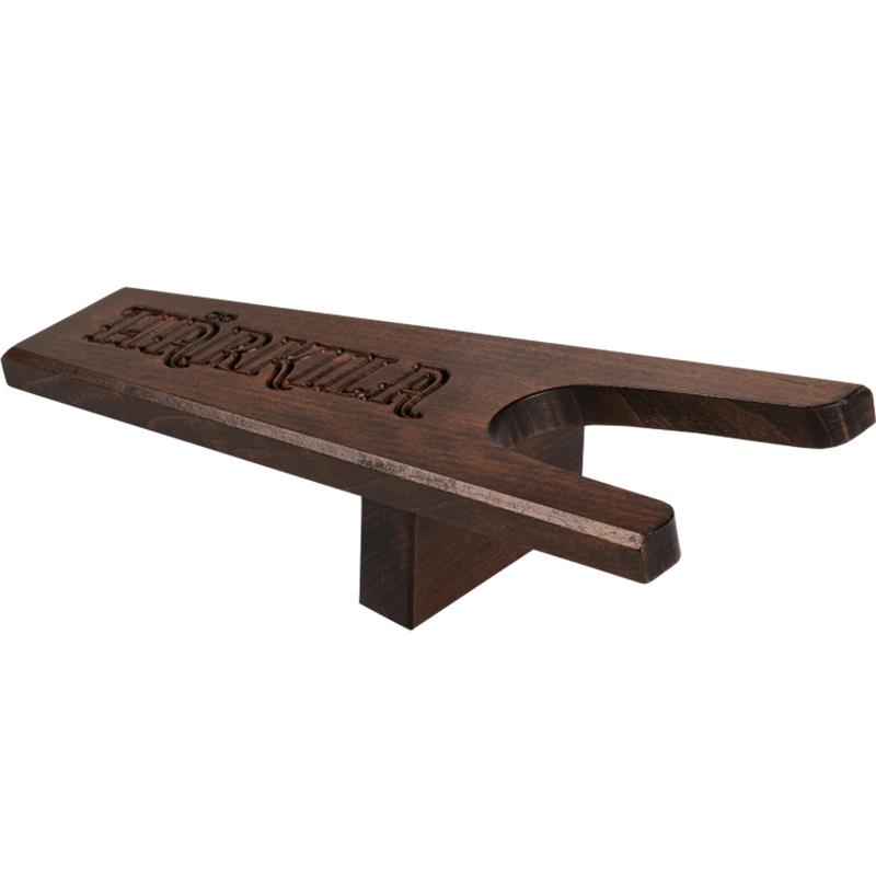 Saca bota de madera harkila logo bootjack bois