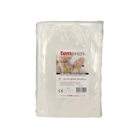 Sacchetto Sotto-Vuoto Per Conservazione E Cottura Tom Press Triplo Strato - Pacchetto Di 20