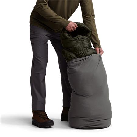 SACCO A PELO SITKA HYPERDOWN SLEEPING BAG - DEEP LICHEN