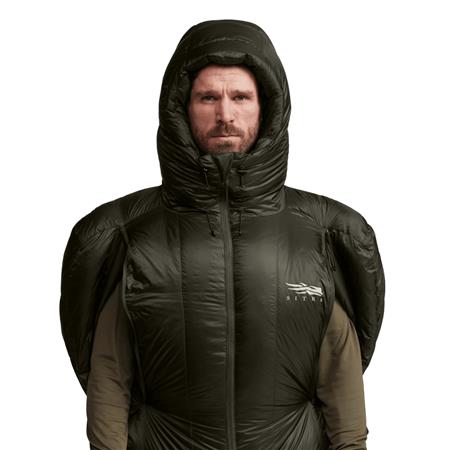 SACCO A PELO SITKA HYPERDOWN SLEEPING BAG - DEEP LICHEN