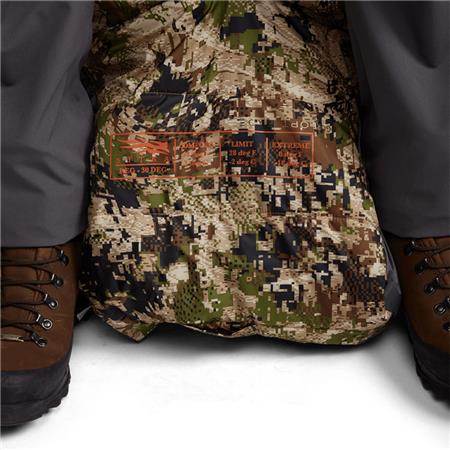 SACCO A PELO SITKA KELVIN AEROLITE 30 SLEEPING BAG - OPTIFADE SUBALPINE
