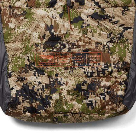 SACO DE DORMIR SITKA KELVIN AEROLITE 30 SLEEPING BAG - OPTIFADE SUBALPINE