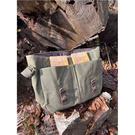 SATCHEL LE PAIRON BÉCASSIER TRADITIONAL WAXED CANVAS