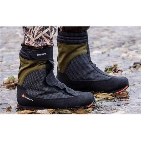 SCARPE UOMO CRISPI HIGHLAND MID - NERO/VERDE