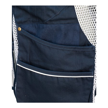 SCHIEßWESTE FÜR HERREN BROWNING SHOOTING VEST SPORT SHOOTER DROITIER - MARINEBLAU