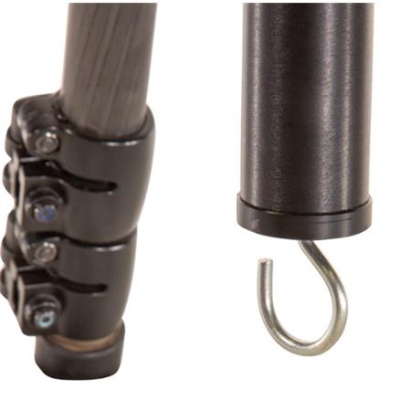 SCHIETSTATIEF KJI K800 CARBONE SANS TÊTE